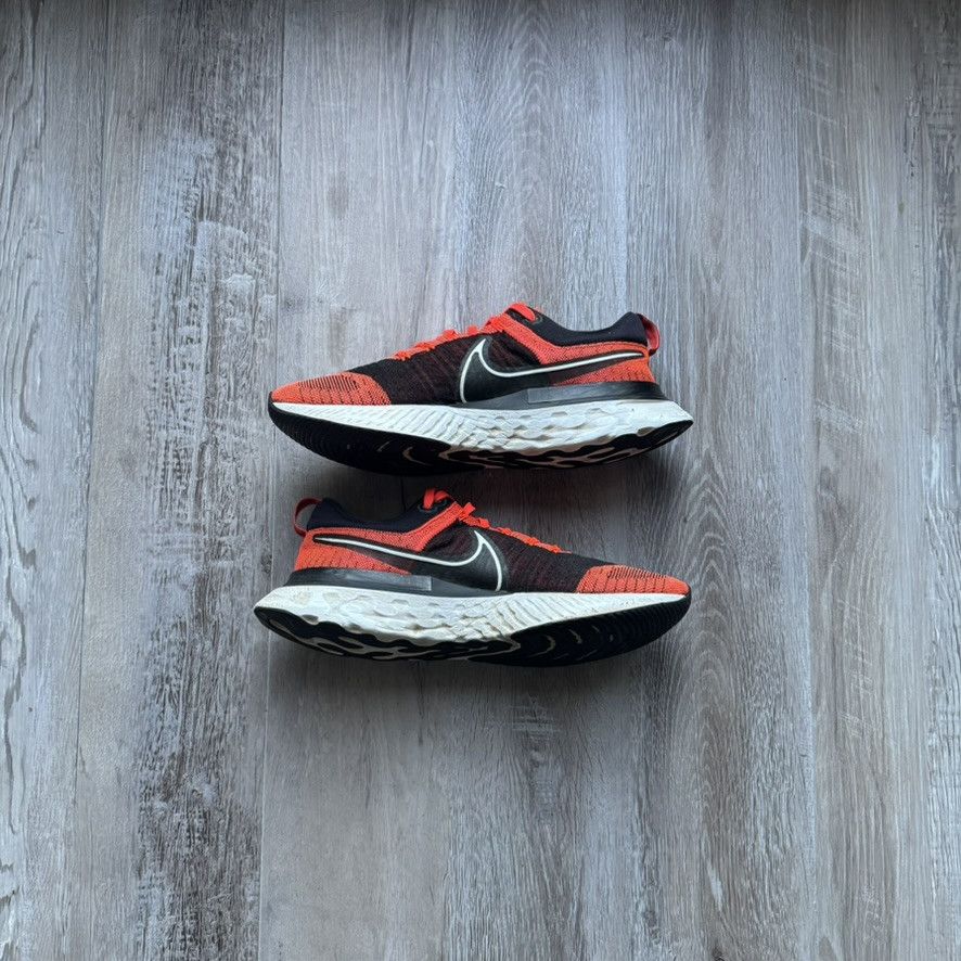 Nike × Vintage NIKE • React Infinity Run Flyknit 2 (12M) Size US 12 / EU 45 - 2 Thumbnail