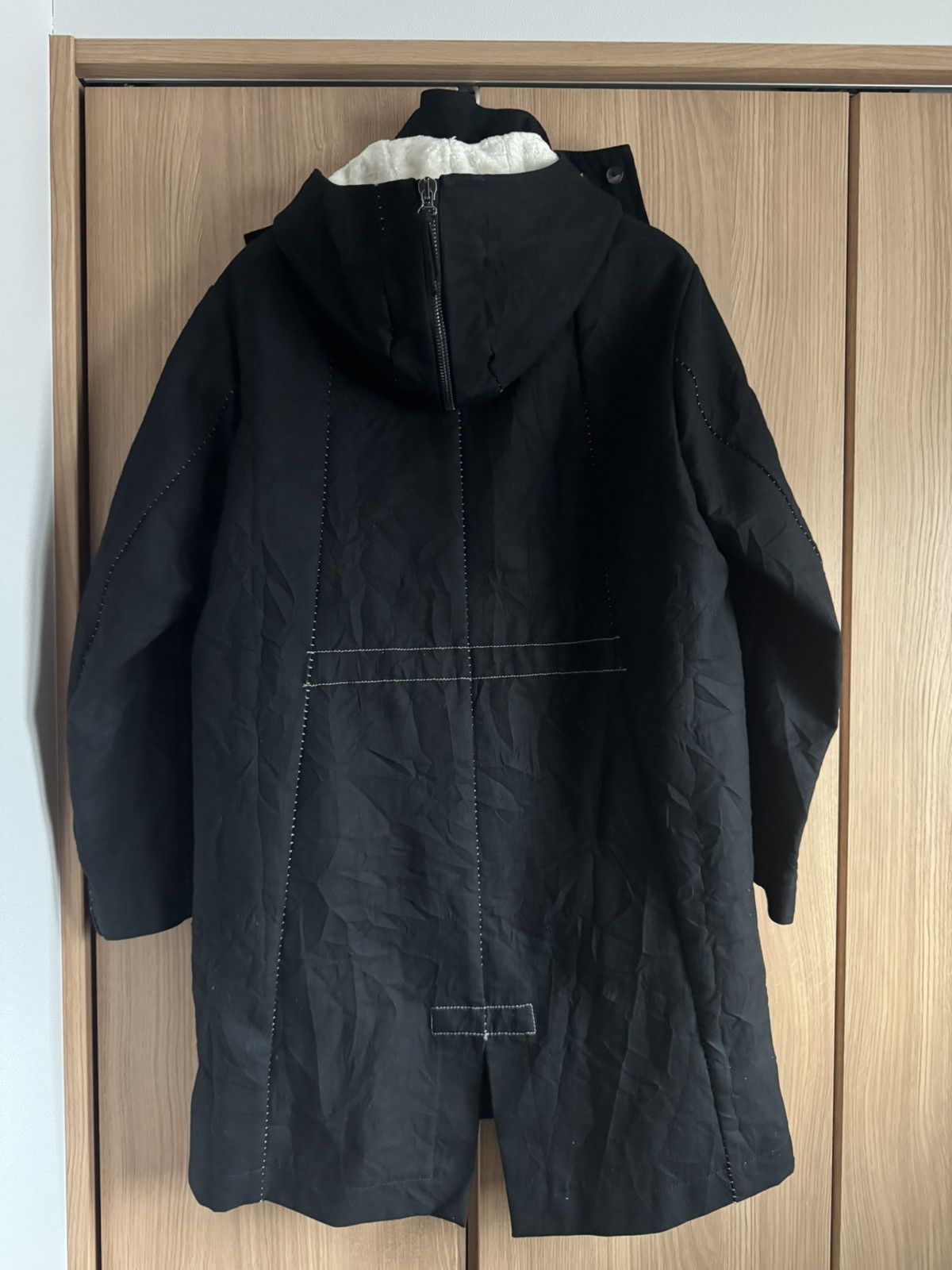 Masnada masnada MILITARY HOODIE LONG PARKA COAT with BOA LINNER Size US M / EU 48-50 / 2 - 12 Thumbnail