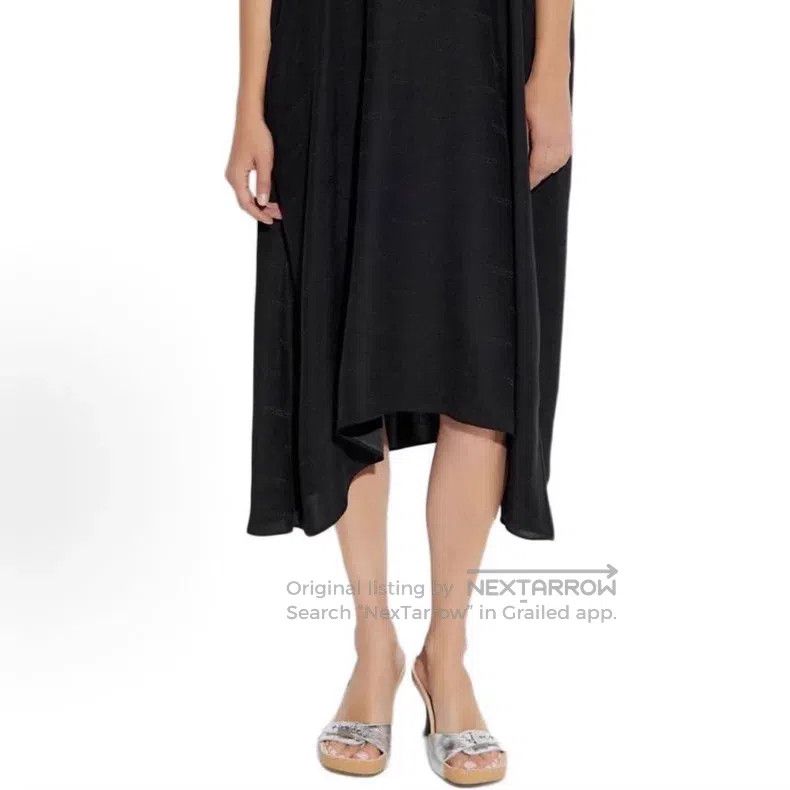 Balenciaga Balenciaga Fully printed V-neck silk mid-length short-slee Size L / US 10 / IT 46 - 6 Thumbnail