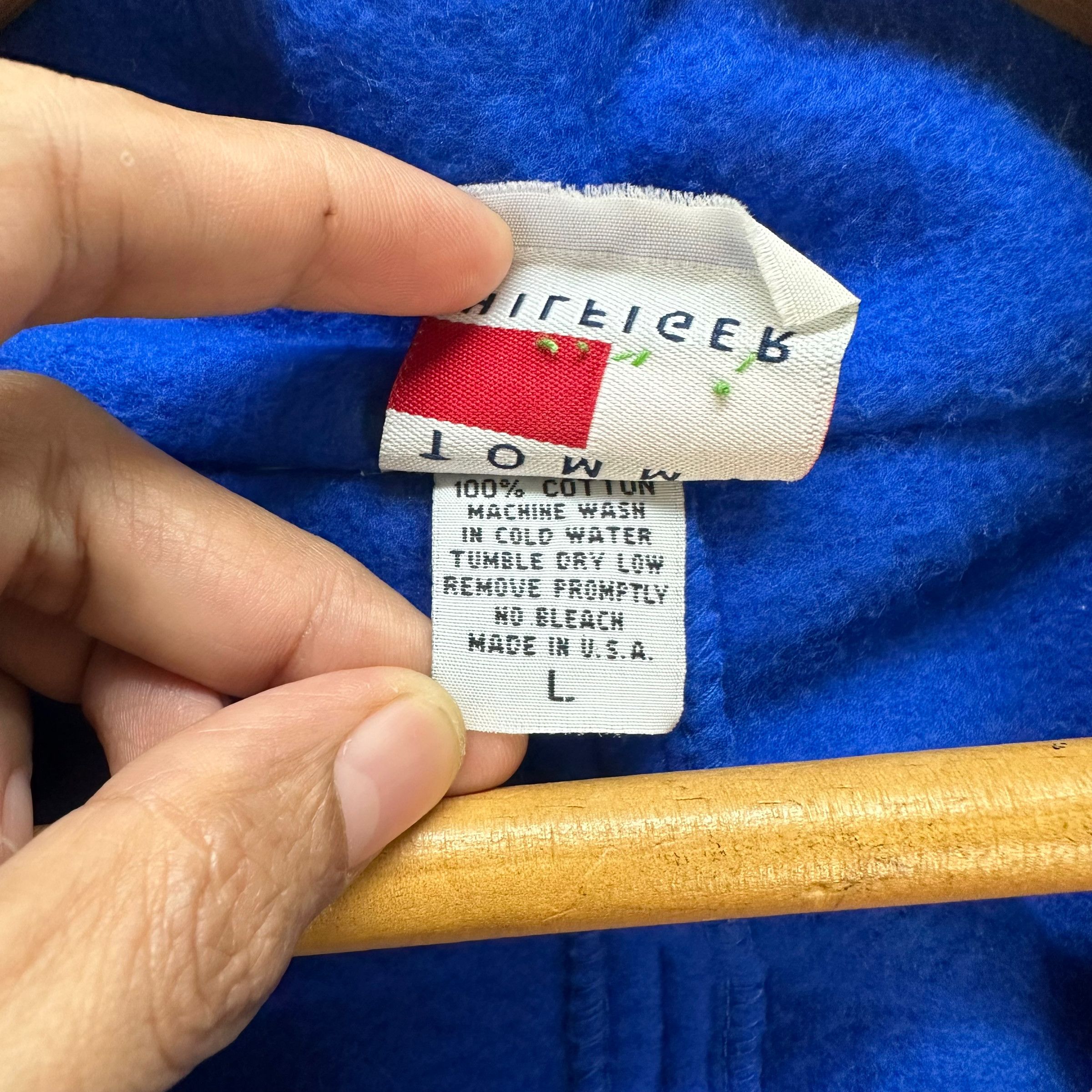 Tommy Hilfiger TOMMY HILFIGER SIGNATURE PULLOVER FLEECE JUMPER #7609-157 Size US L / EU 52-54 / 3 - 10 Thumbnail