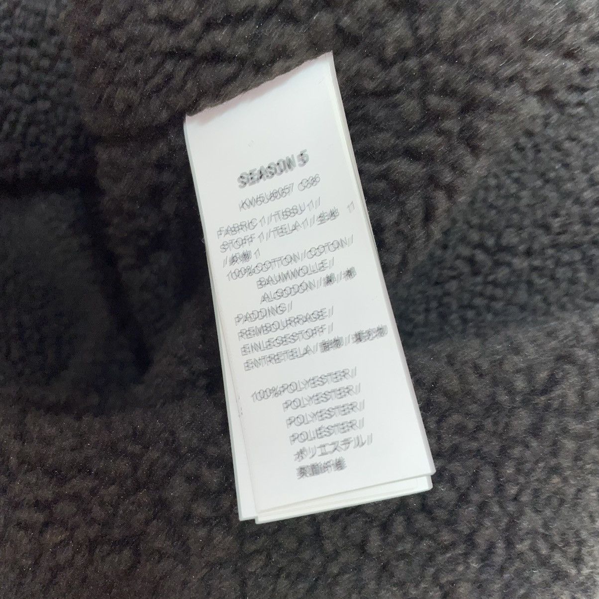 Kanye West × Yeezy Yeezy season 5 down Camo Sherpa fleece Lined jacket Size US XS / EU 42 / 0 - 5 Thumbnail