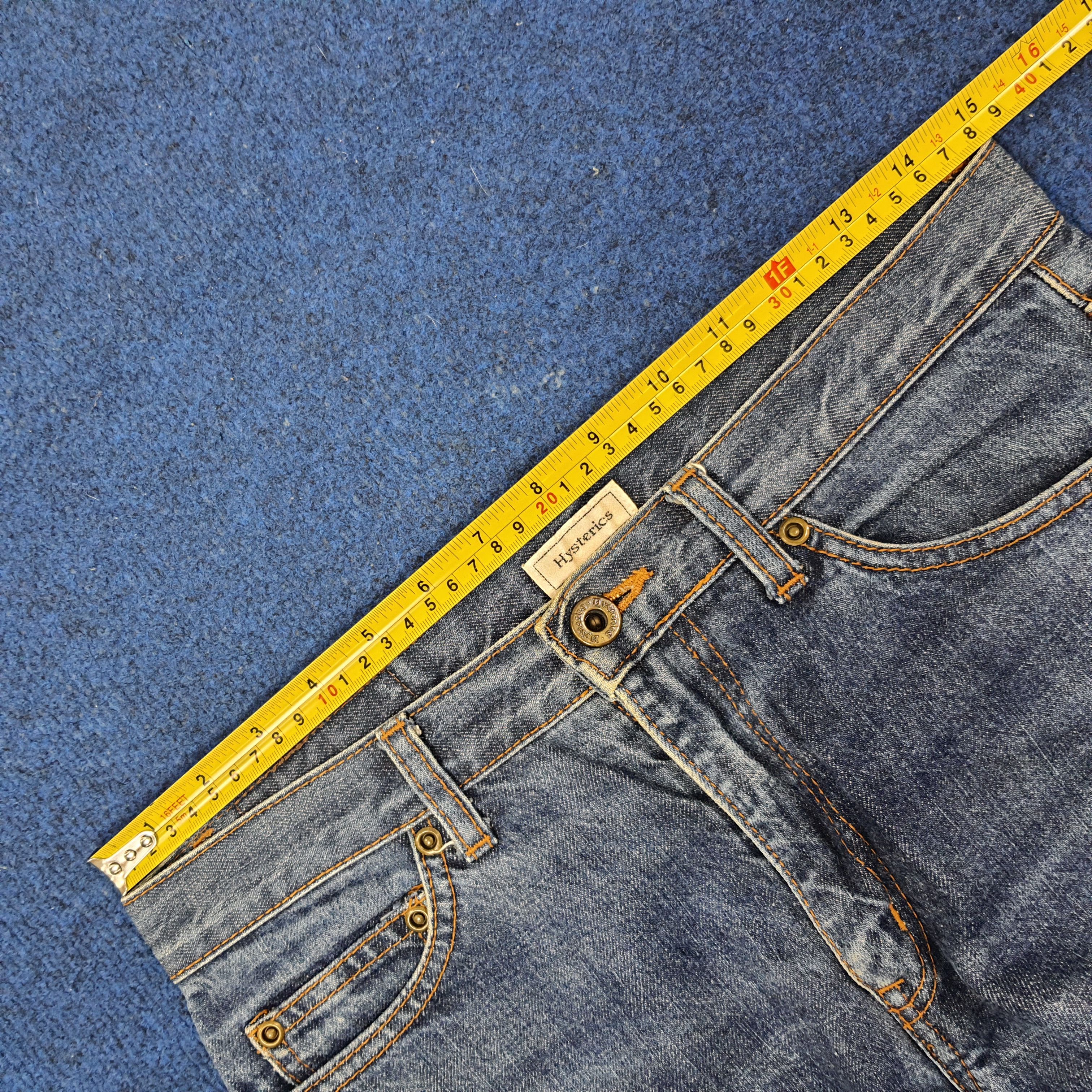 Hysteric Glamour Vintage Hysterics Raiders Jeans Custom Logo Jeans C244N13 Size US 29 - 11 Thumbnail