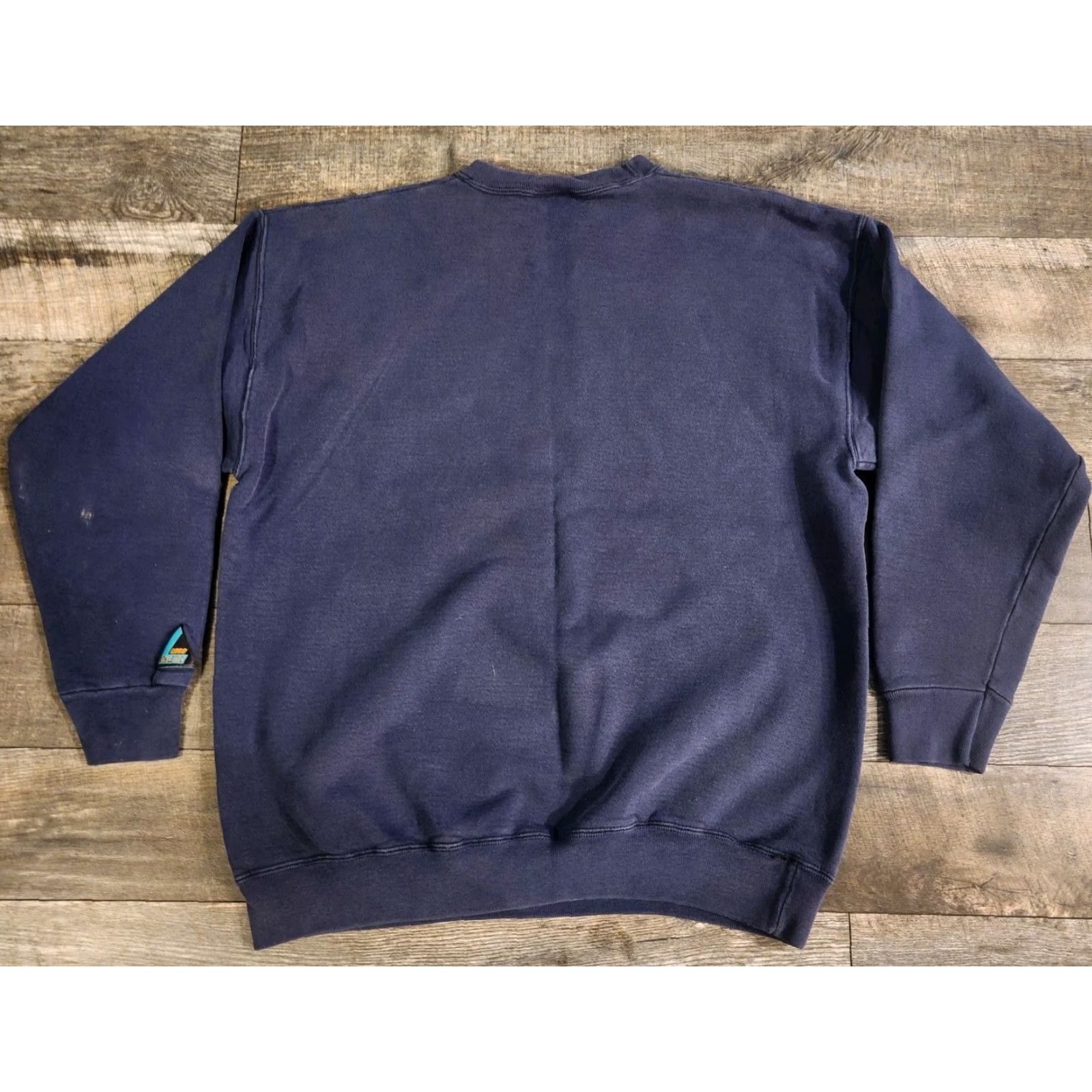 Logo Athletic VINTAGE Notre Dame Fighting Irish Logo Athletic Crewneck Sweatshirt Blue L Mens Size US L / EU 52-54 / 3 - 6 Thumbnail