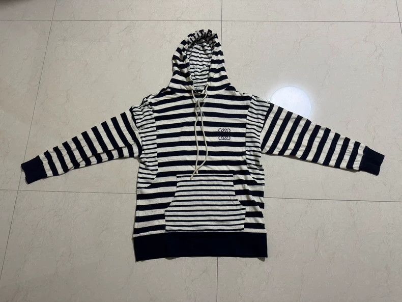 Loewe Loewe Navy blue striped sweater Size XS / US 0-2 / IT 36-38 - 1 Thumbnail