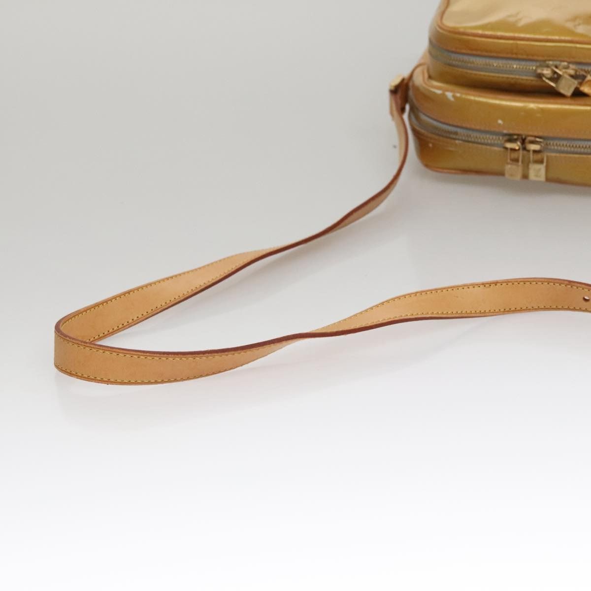 Louis Vuitton LOUIS VUITTON Monogram Vernis Wooster Shoulder Bag Gris Size ONE SIZE - 7 Thumbnail