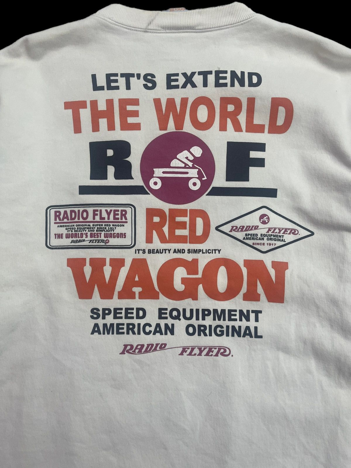 Radio Flyer Red Wagon sweatshirt streetwear