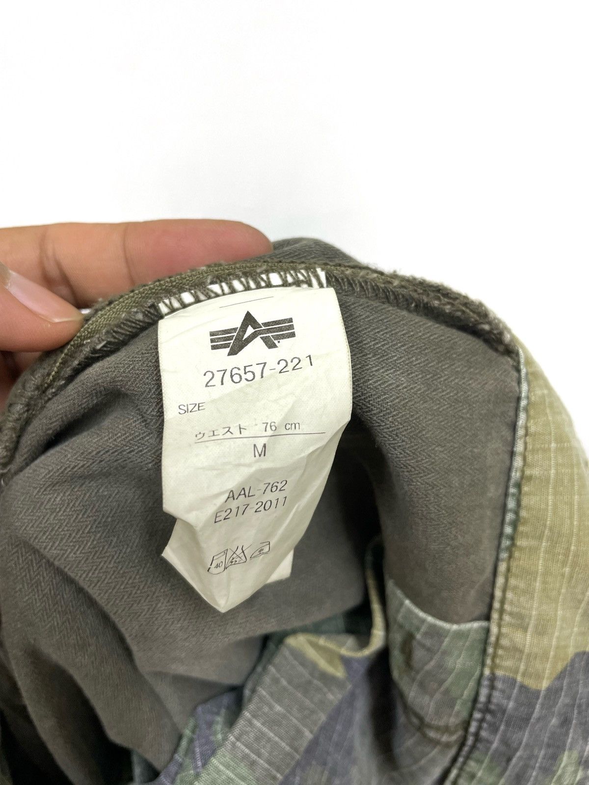 Alpha Industries × Vintage Flare !! Vintage 90s Cargo by Alpha Industries Size US 34 / EU 50 - 11 Thumbnail