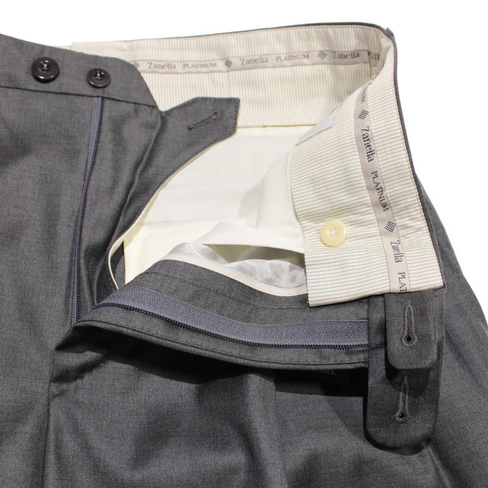 Zanella Zanella New with tags Dress Pants Size 33 US In Gray Size US 33 - 3 Thumbnail