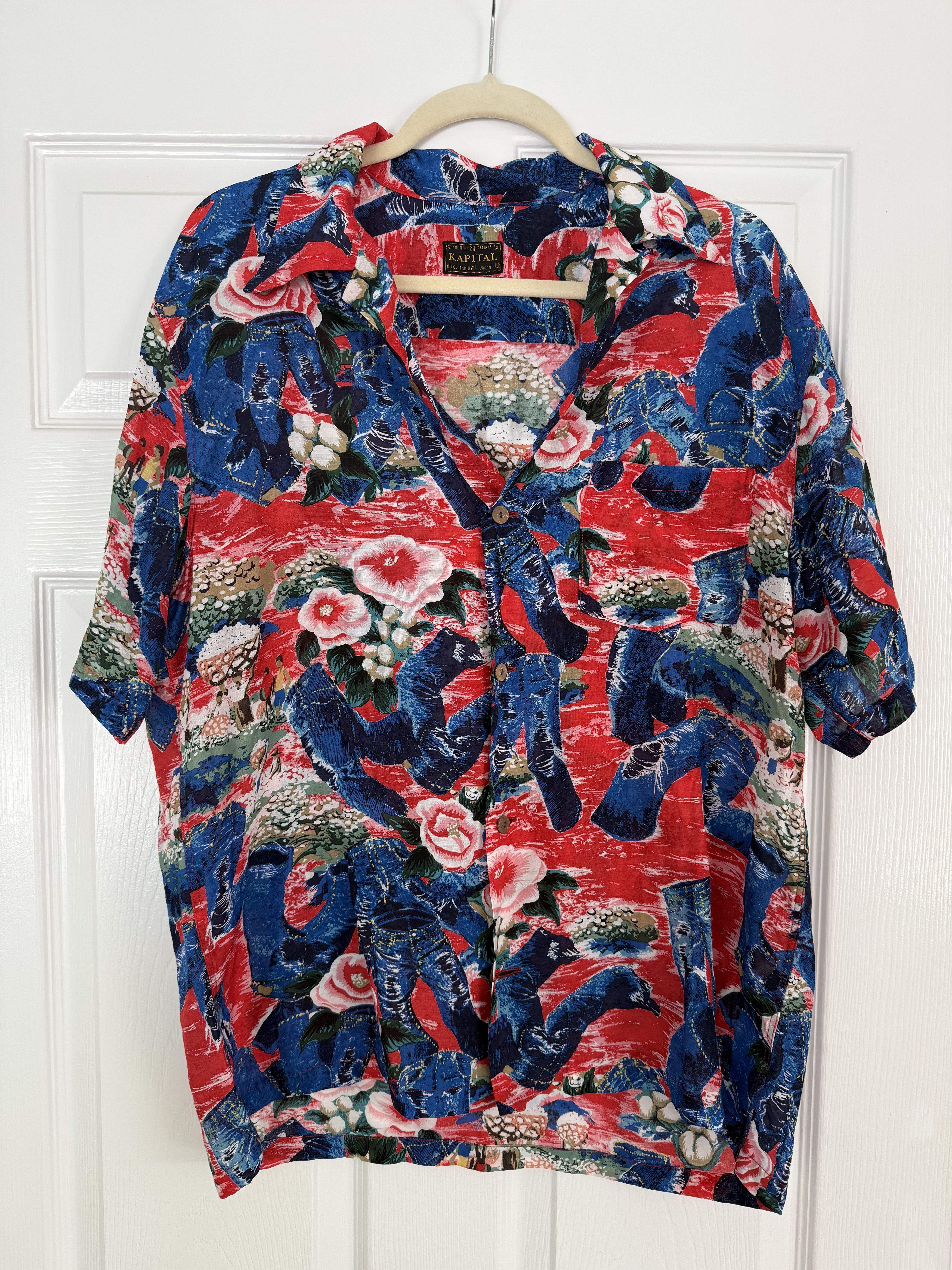Kapital KAPITAL Aloha Rayon Silk Shirt Size US M / EU 48-50 / 2 - 1 Thumbnail
