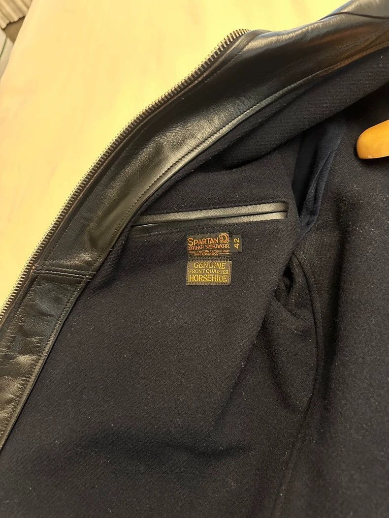 Freewheelers Freewheelers Tea-core horseskin jacket leather coat-2506 Size US XL / EU 56 / 4 - 4 Thumbnail
