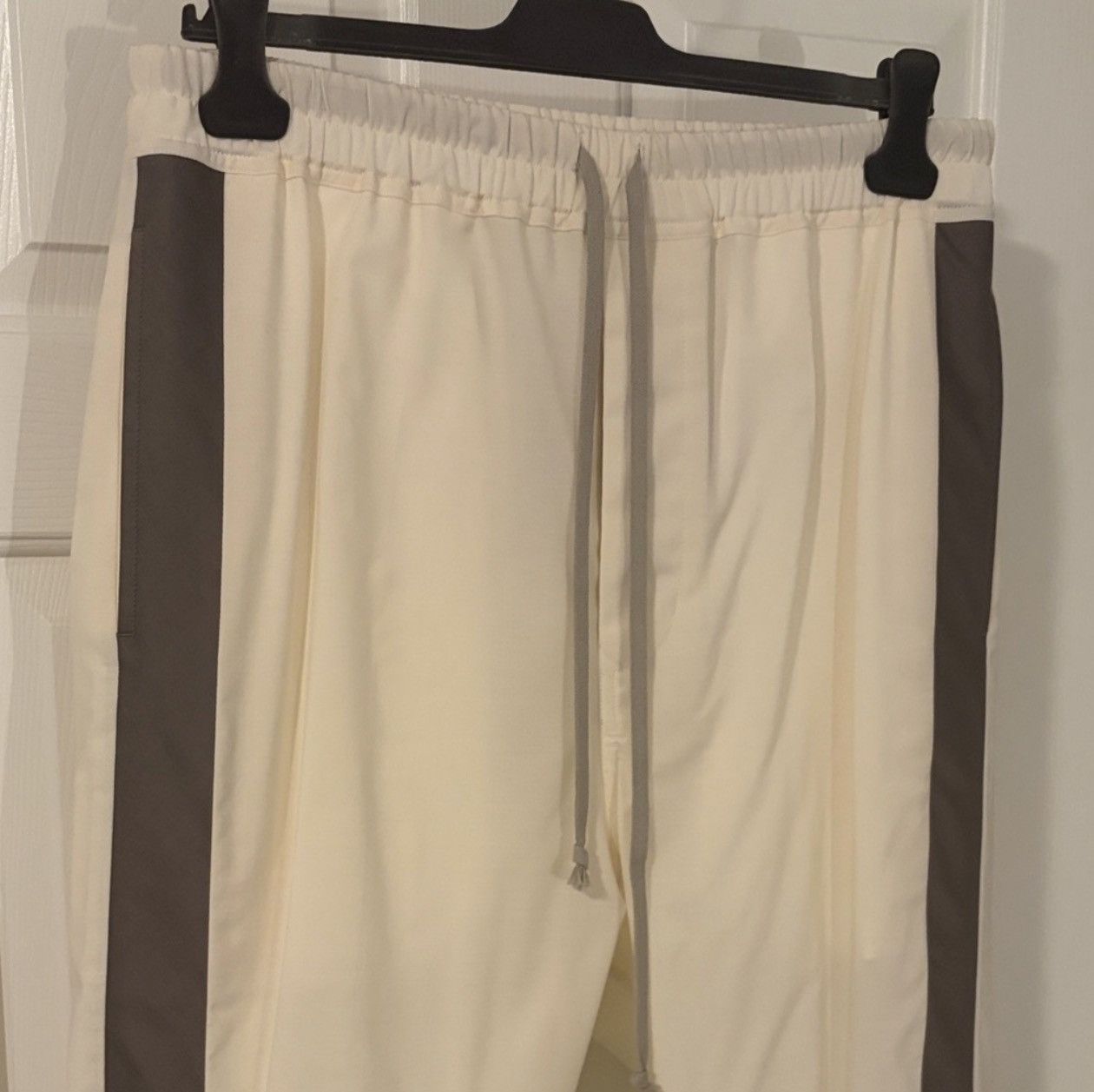 Rick Owens Rick Owens Fogachine Natural Cropped Drawstring Astaires Size US 36 / EU 52 - 2 Thumbnail