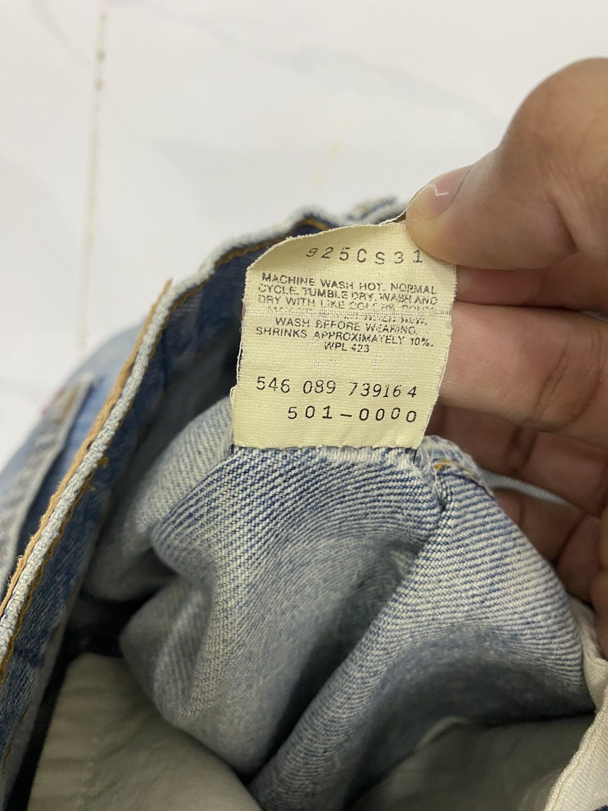 Levi's × Vintage LEVIS 501 VINTAGE DISTRESSED DENIM JEANS MADE IN USA Size US 28 / EU 44 - 9 Thumbnail