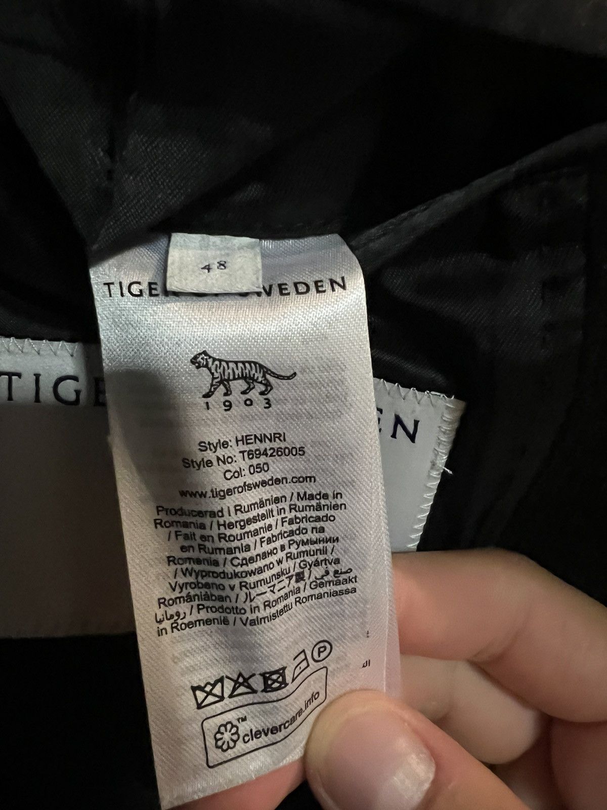 Tiger of Sweden Henri Coat Size US M / EU 48-50 / 2 - 4 Thumbnail