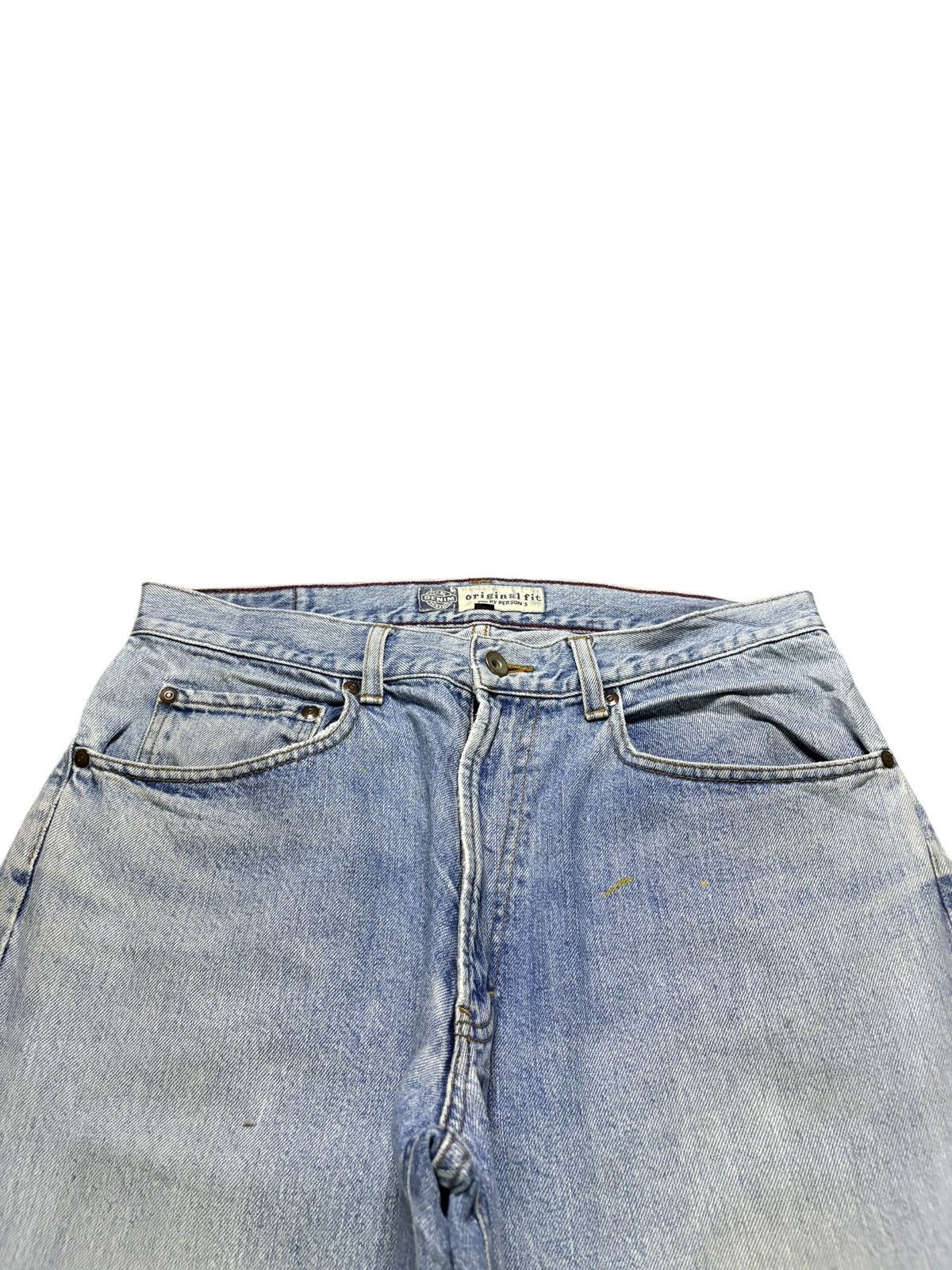 PERSON'S Vintage Persons Mud Wash Loose Baggy Jeans Size US 32 / EU 48 - 4 Thumbnail