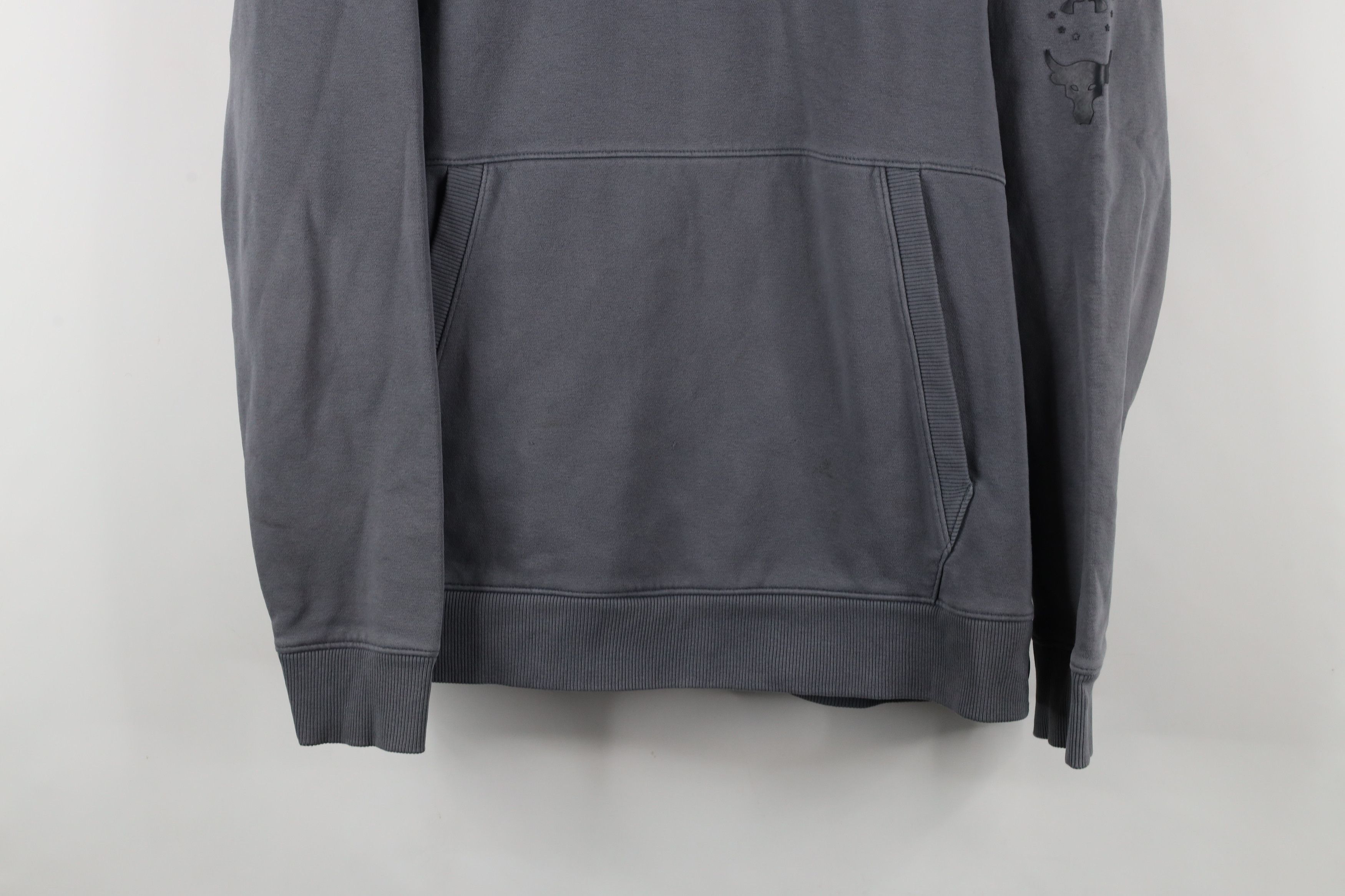 Under Armour × Vintage Under Armour x Project Rock Spell Respect Hoodie Sweatshirt Size US L / EU 52-54 / 3 - 3 Thumbnail