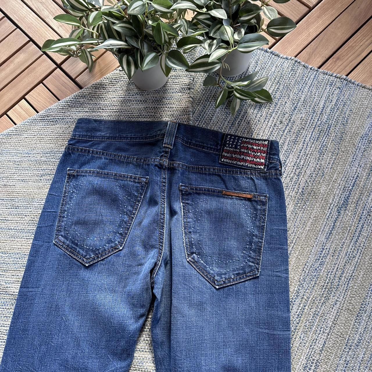 True Religion Vintage Y2K True Religion Logo Denim Pants Trousers Size US 32 / EU 48 - 2 Thumbnail