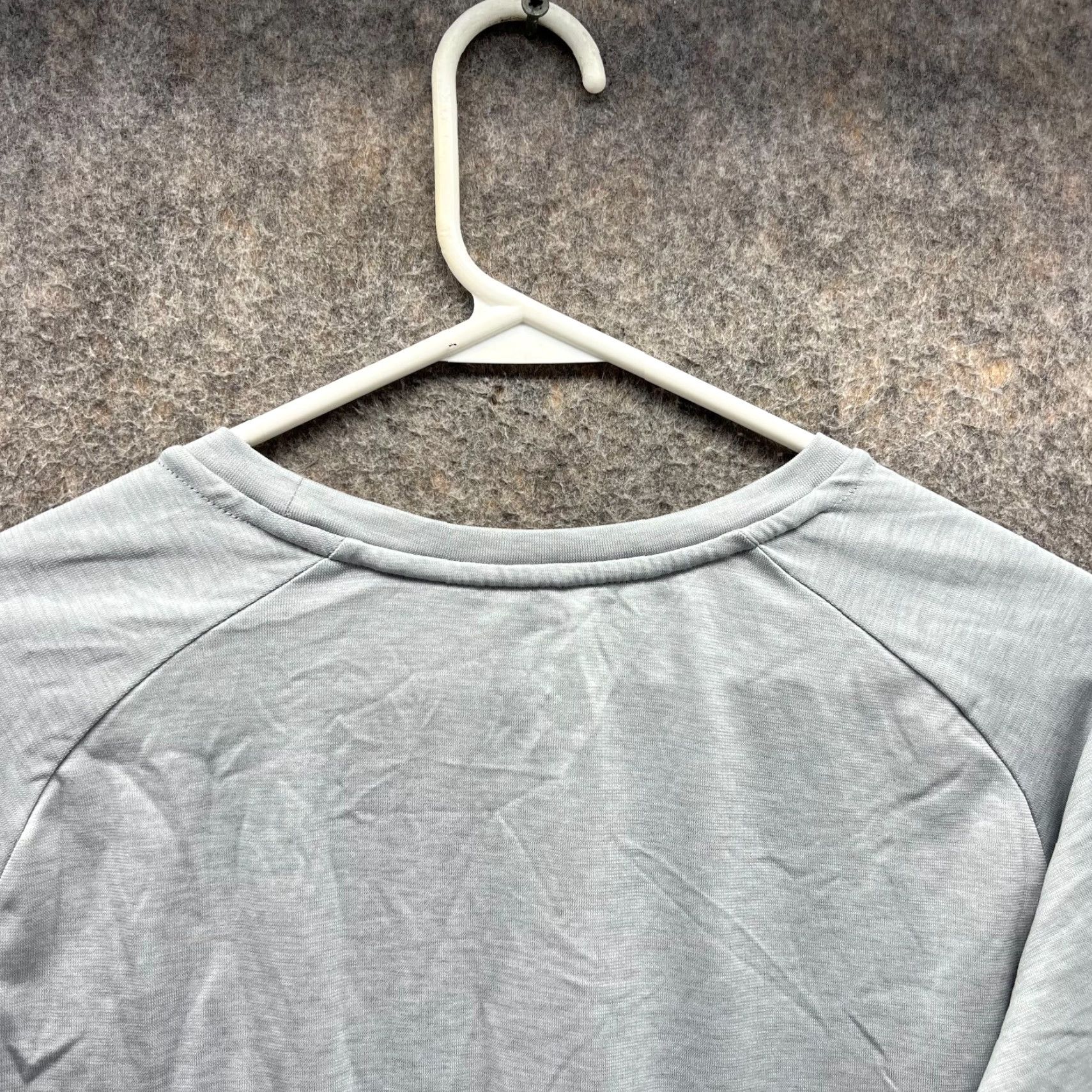 Nike Nike Shirt Women Medium Gray 3/4 Sleeve Dri Fit Training Running Swoosh Vintage Mens Womens Size M / US 6-8 / IT 42-44 - 3 Thumbnail