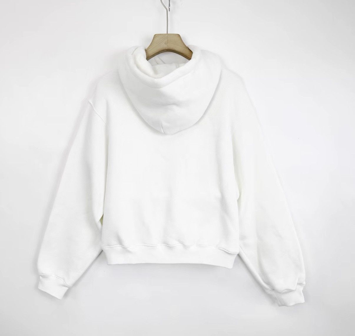 Alexander Wang Alexander Wang White Chest Foam Logo Hoodie K12 Size S / US 4 / IT 40 - 2 Thumbnail