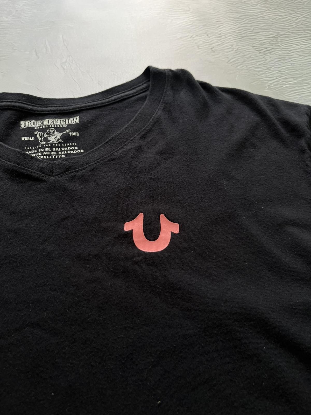 True Religion True Religion T Shirt Big Buddha Logo Tees Black Size US XXL / EU 58 / 5 - 7 Thumbnail