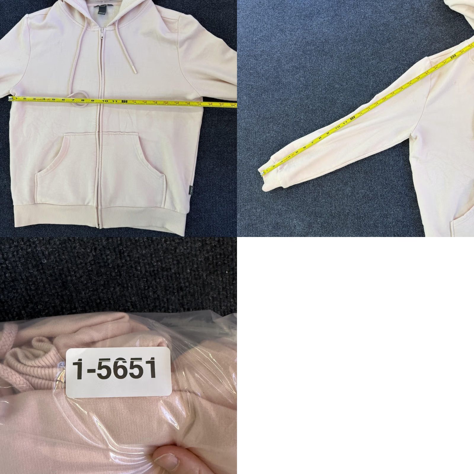 Eddie Bauer Eddie Bauer Hoodie Womens Small Pink Full Zip Raglan Sweatshirt Knit Size S / US 4 / IT 40 - 8 Thumbnail