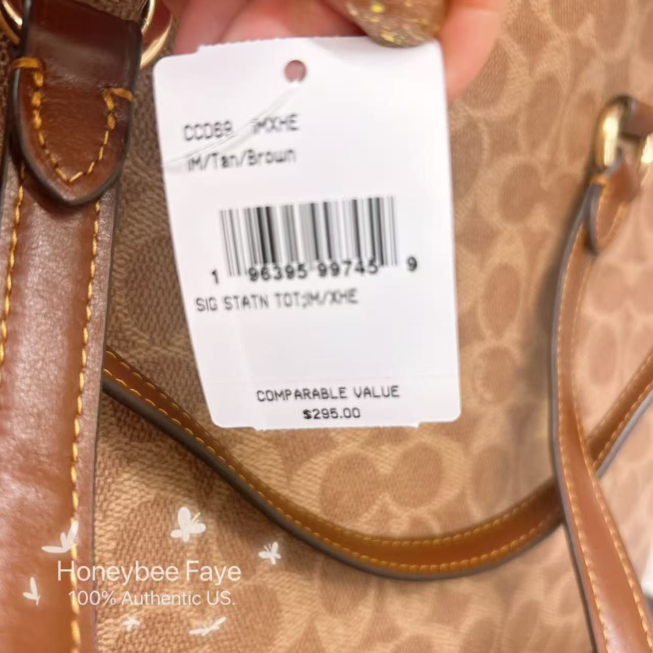 Coach Station Tote Bag In Signature Canvas CCD69 Size ONE SIZE - 5 Thumbnail