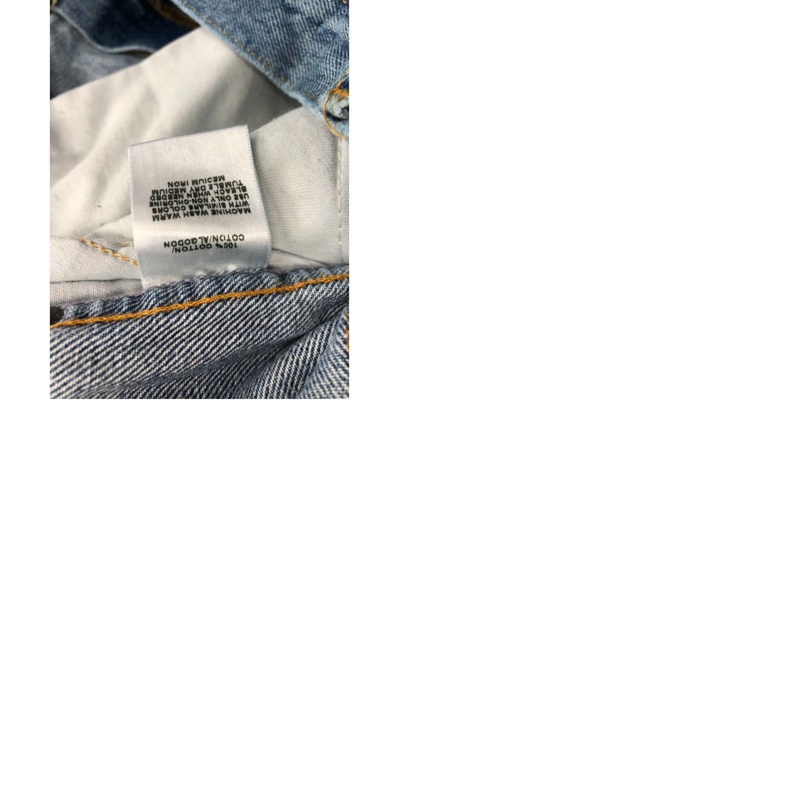 Denime RedHead Jeans Size 36x32 Mens Straight Mid Rise Blue Denim 5-Pocket Regular Waist 36 Inseam 32 Size US 36 / EU 52 - 9 Thumbnail