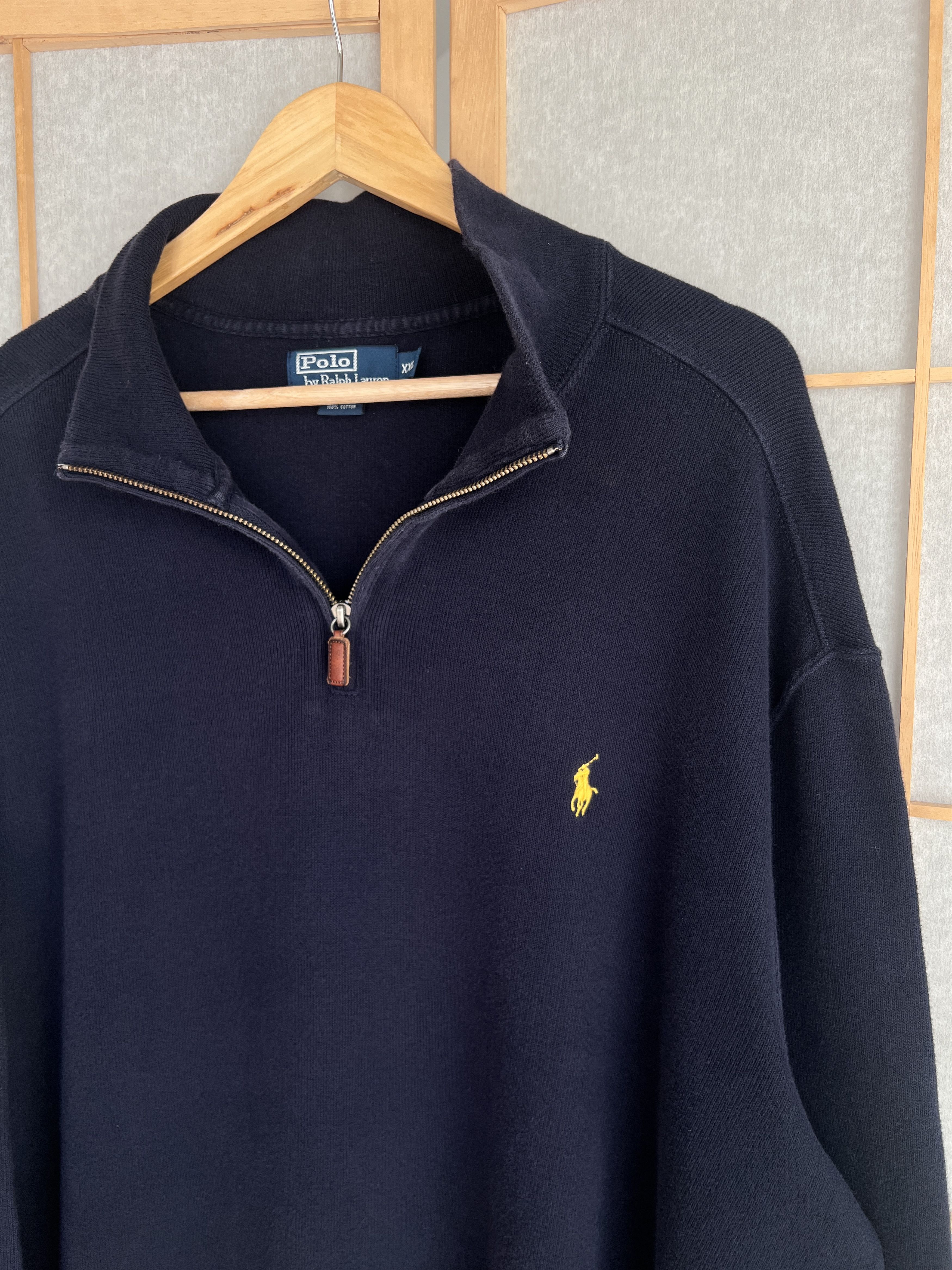 Polo Ralph Lauren PRL half zip sweatshirt old money vintage sweater 2000s rare Size US XXL / EU 58 / 5 - 10 Thumbnail