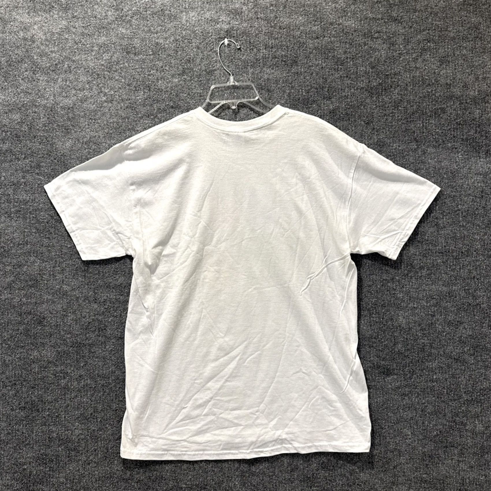 Gildan See Dick See Jane If Your Going To Be Sexually Active Use A Condom STD T-Shirt White L Men Size US L / EU 52-54 / 3 - 6 Thumbnail