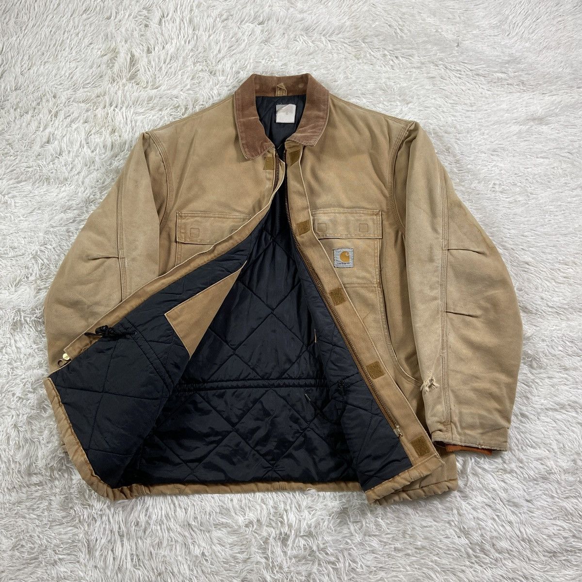 Carhartt 90’s Carhartt Arctic Men's Duck Traditional Coat in Xlarge Size US XL / EU 56 / 4 - 4 Thumbnail