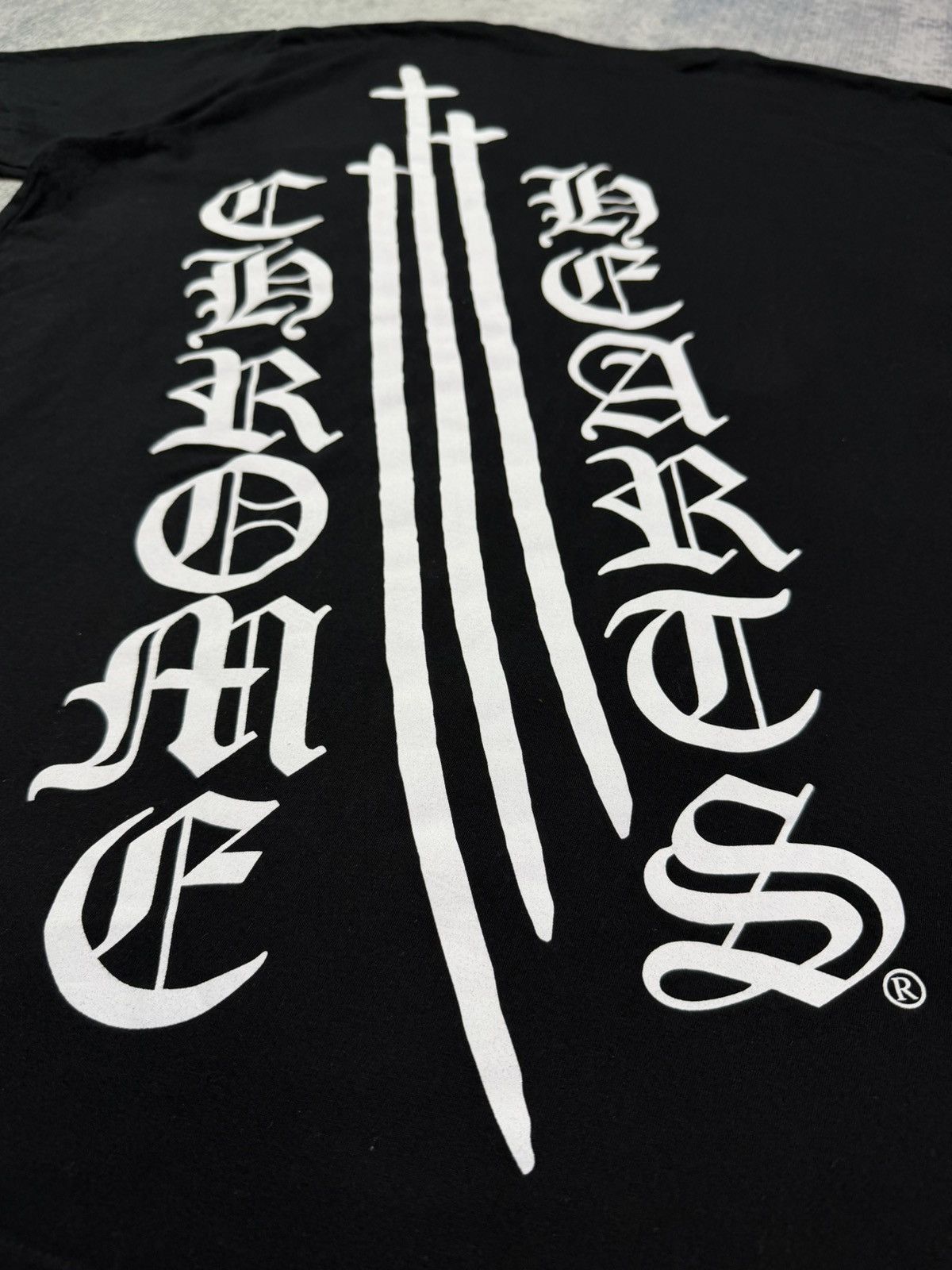 Chrome Hearts LIKE NEW! RS3 BIG THREE CROSS Size US XL / EU 56 / 4 - 5 Thumbnail