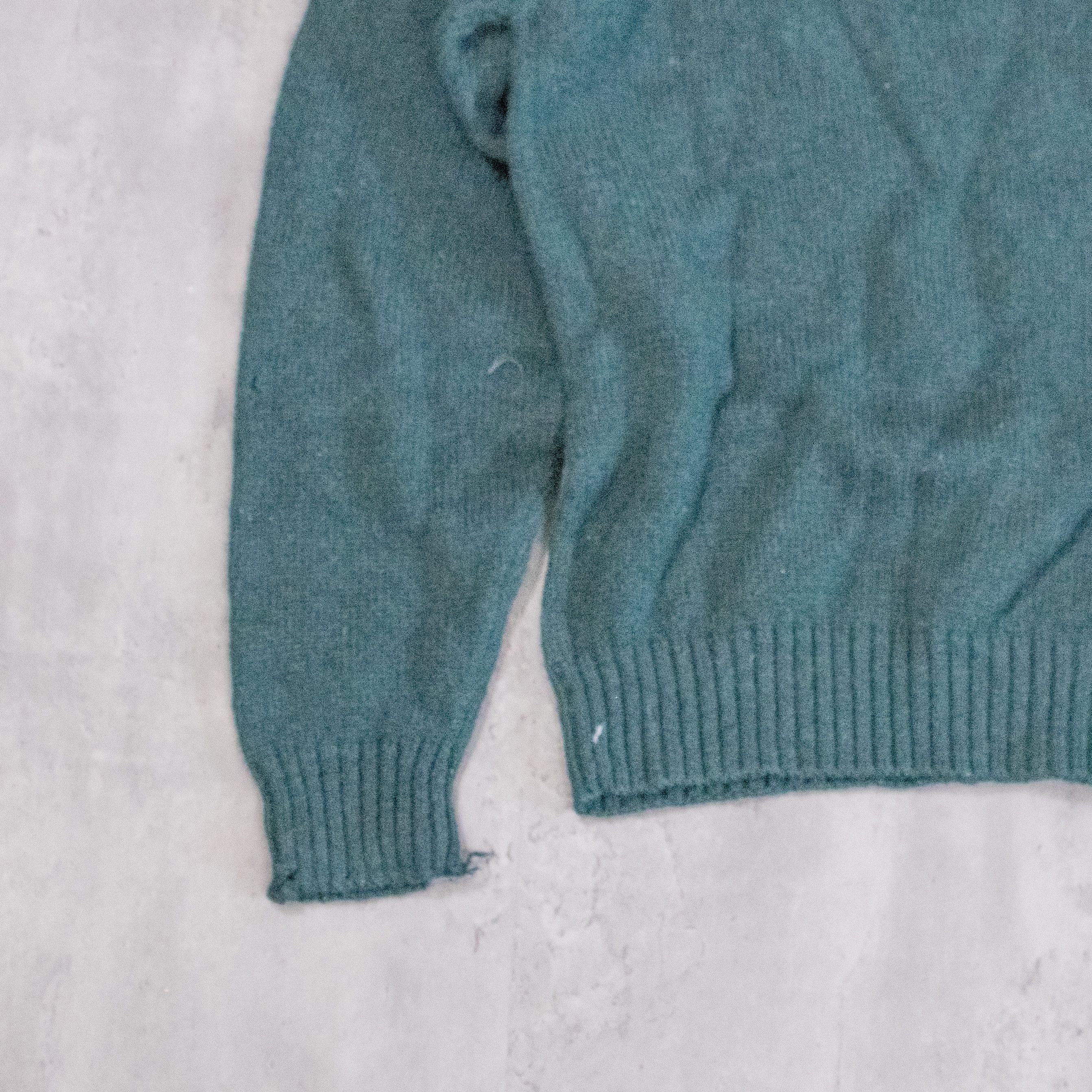 Vintage Vintage 1990's Distressed Green Kurt Cobin Style Crewneck Size US M / EU 48-50 / 2 - 10 Thumbnail