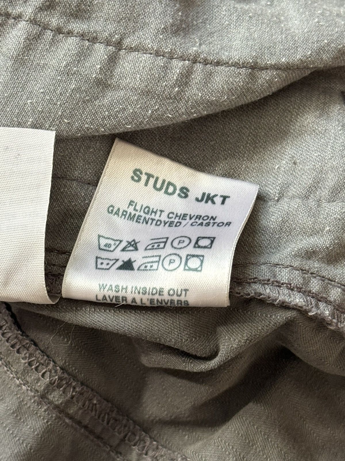 G-Star × Vintage G star raw M Wmns STUDS jacket bomber cargo denim Size M / US 6-8 / IT 42-44 - 16 Thumbnail