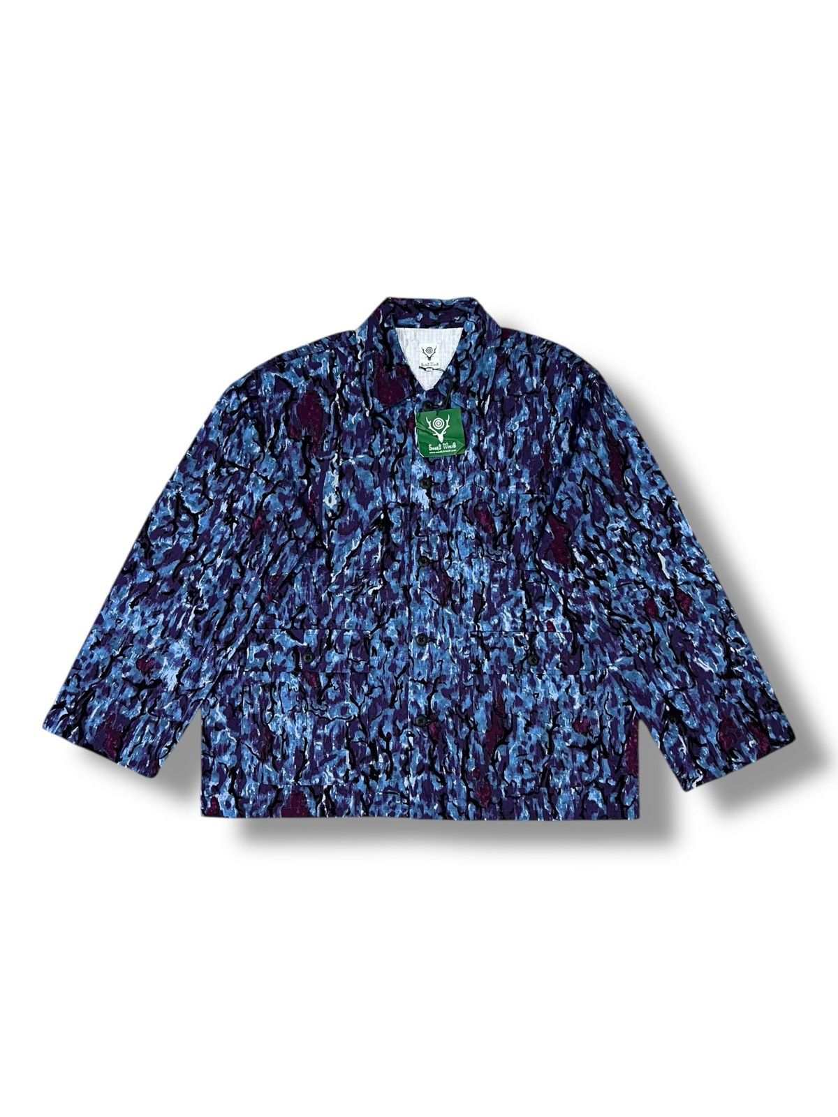 Nepenthes Nepenthes – South2 West8 Printed Utility Jacket Size US M / EU 48-50 / 2 - 2 Thumbnail