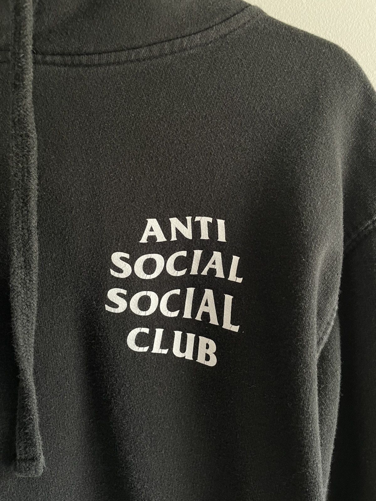 Anti Social Social Club Black Flower Hoodie (S)