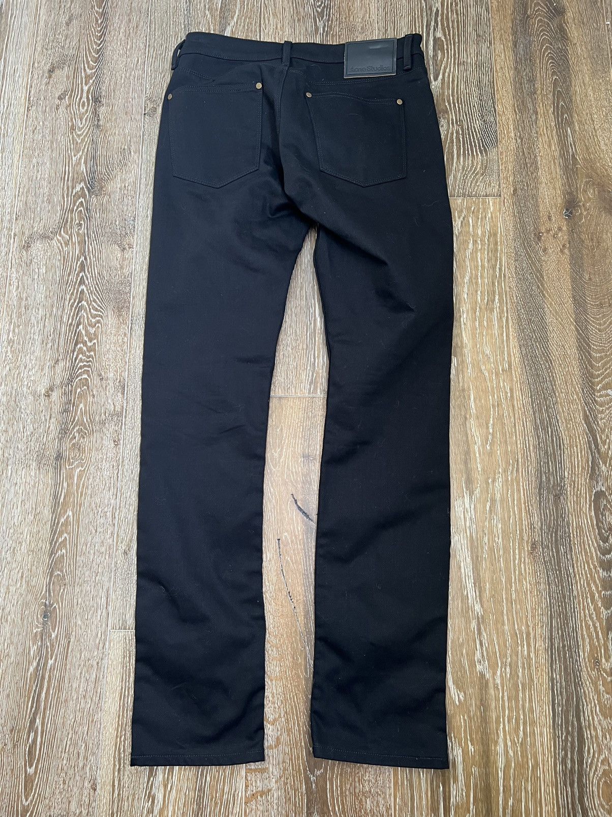 Acne Studios Acne studios max stay black jeans Size US 31 - 2 Thumbnail