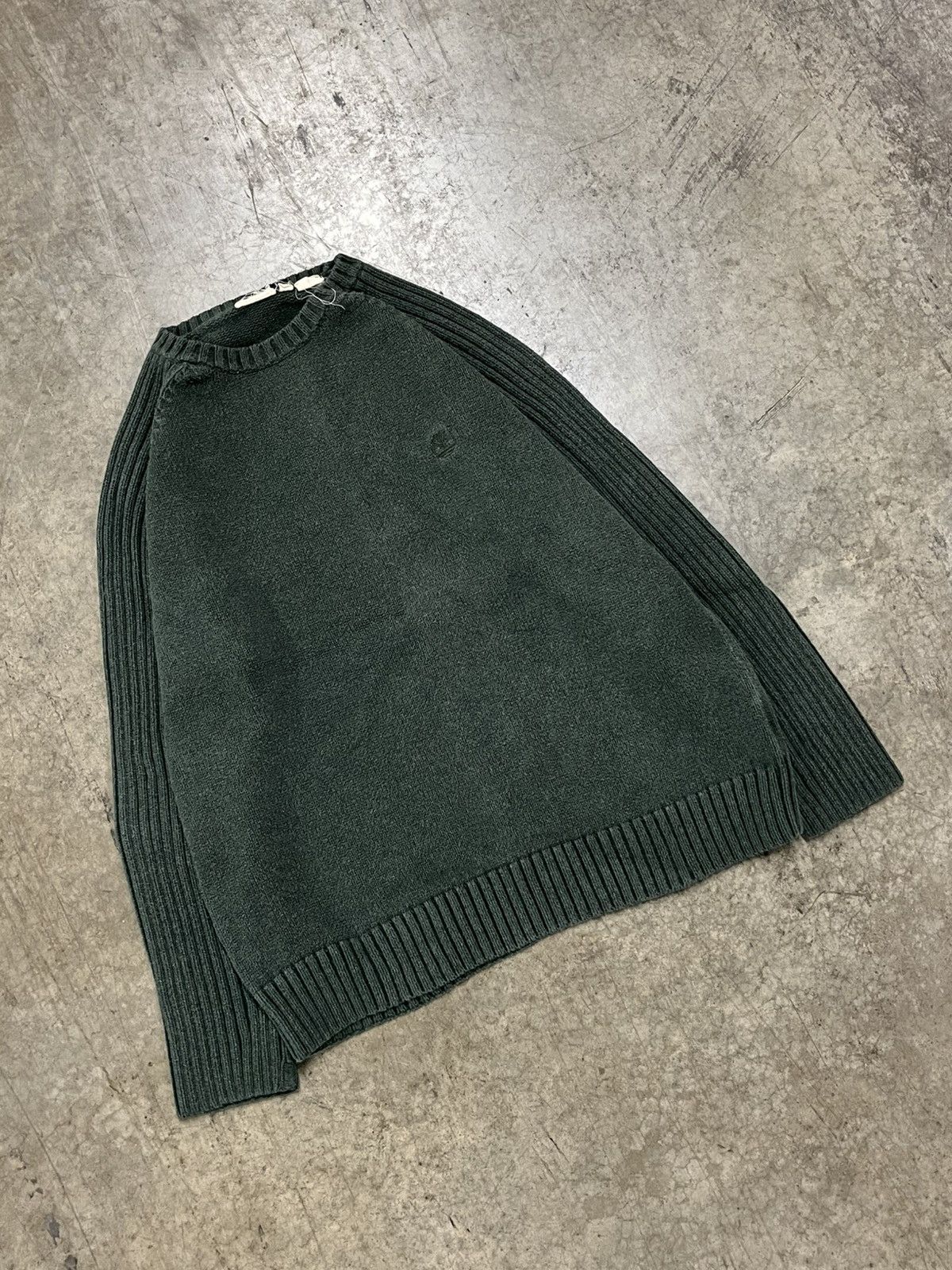 Timberland × Vintage Timberland vintage earthtone heavy knit sweater boxy rare Size US XL / EU 56 / 4 - 2 Thumbnail