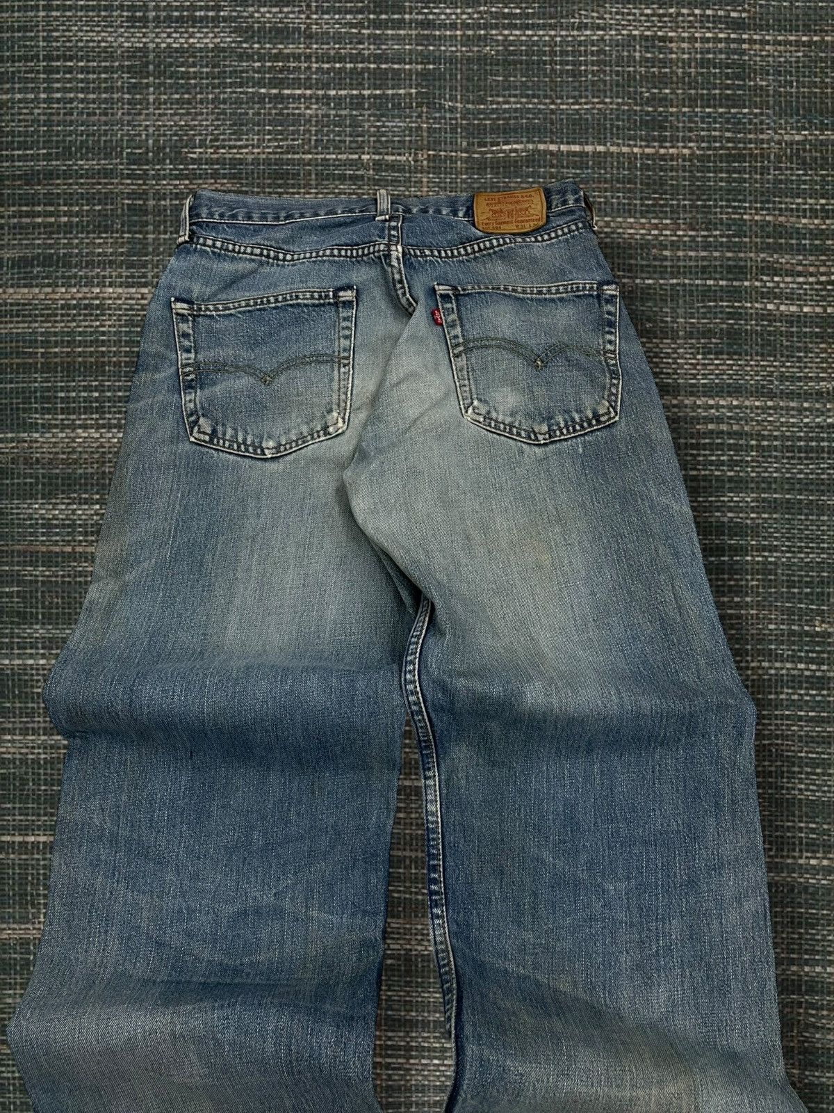 Levi's Vintage Clothing Vintage 1990s Original Levis 504 Distressed Mudwash Style Size US 29 - 13 Thumbnail