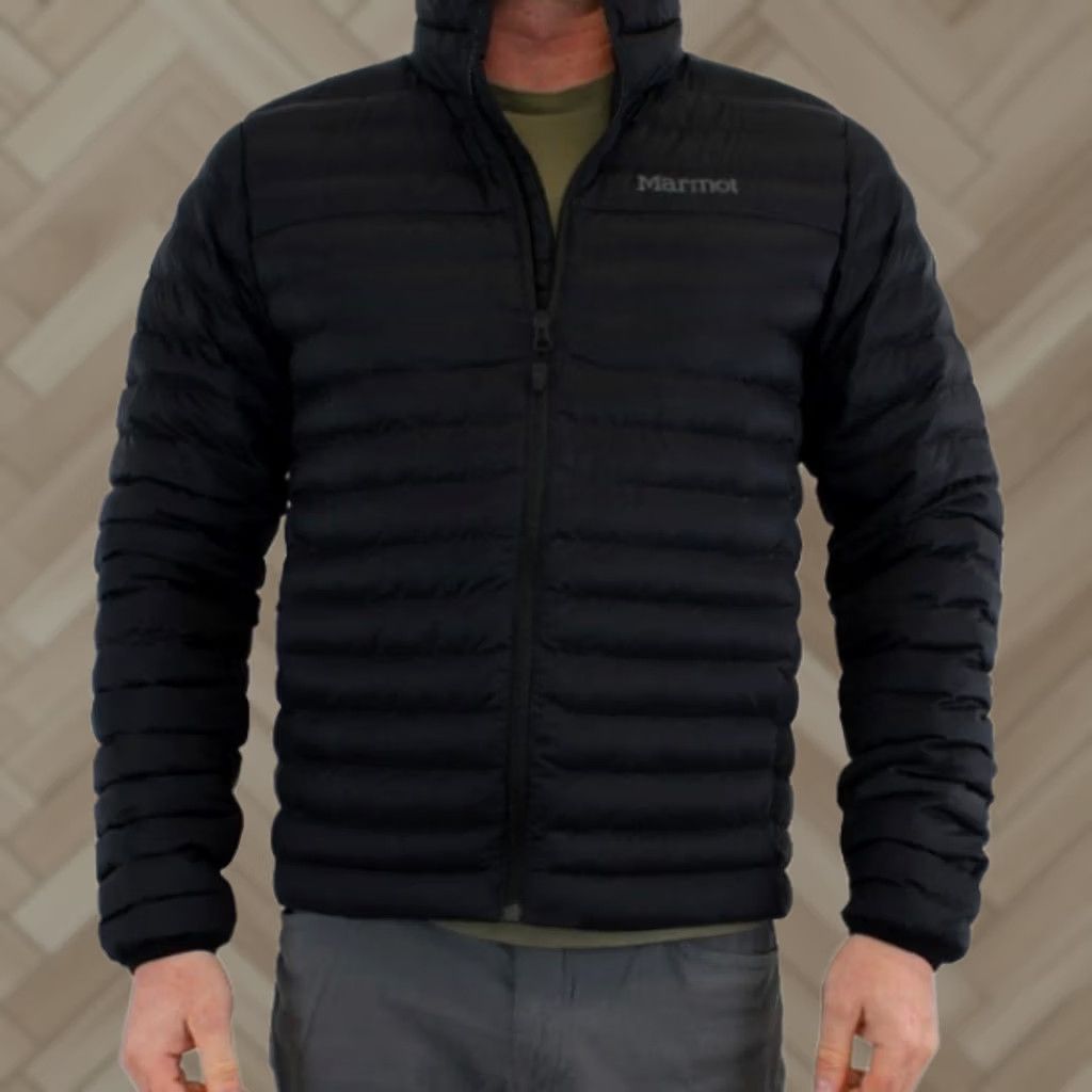 Marmot Marmot Echo Featherless Jacket Mens Hardshell Puffer Coat Zip Pockets Black 700 Insulated 100% Recycled Nylon Polyester Multilayer Short Jacket Size US S / EU 44-46 / 1 - 1 Thumbnail