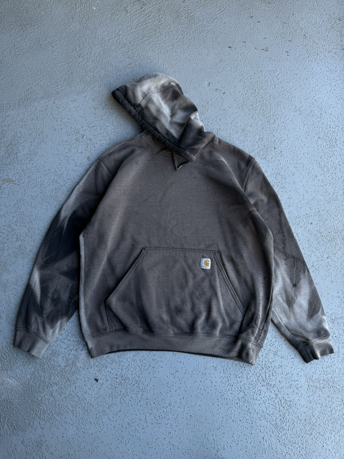 Carhartt PERFECTLY faded gray CARHARTT hoodie Large Size US L / EU 52-54 / 3 - 10 Thumbnail