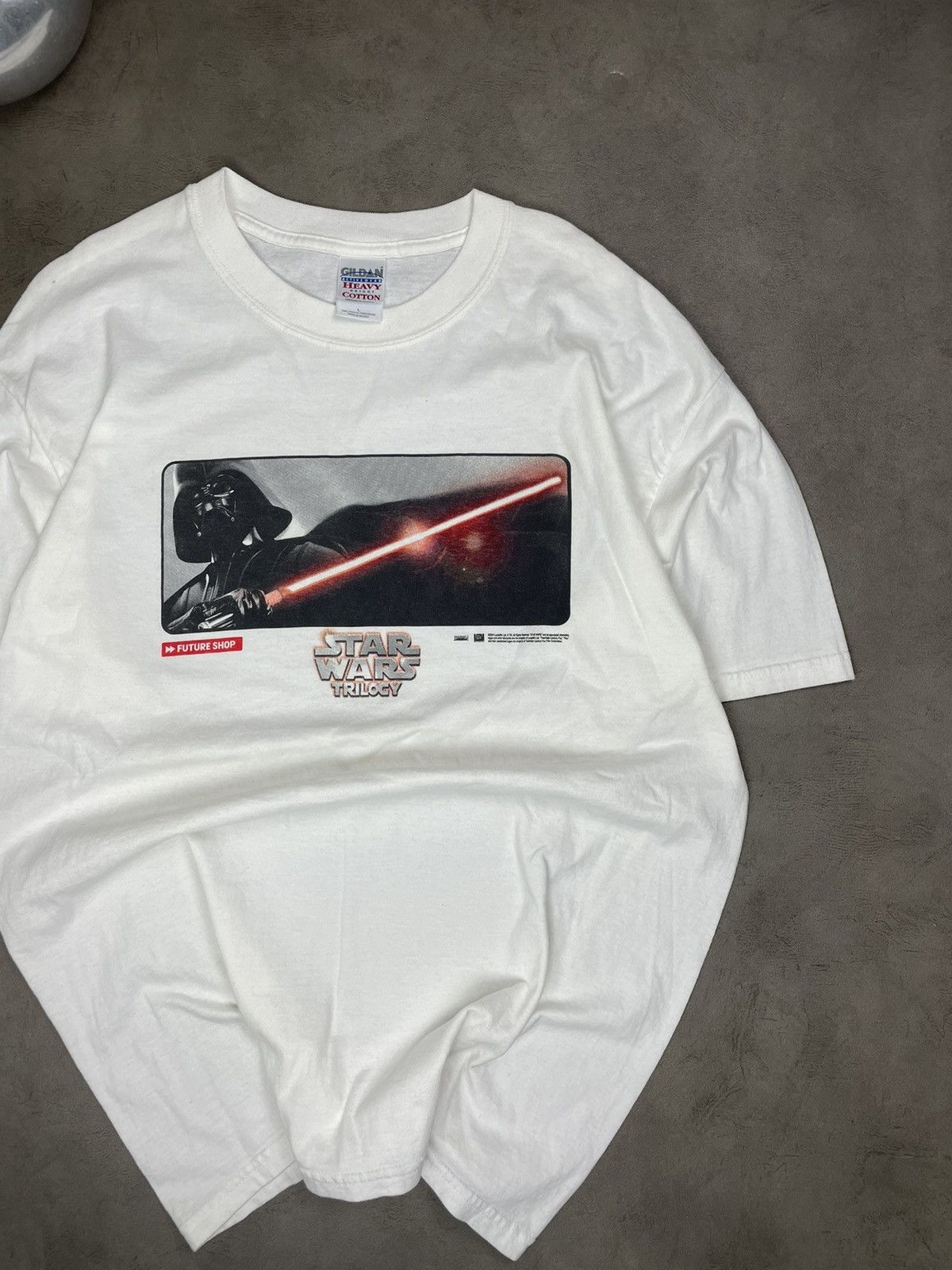 Star Wars × Vintage Star Wars Trilogy Promo Revenge of the Sith 2004 T-shirt Size US L / EU 52-54 / 3 - 3 Thumbnail