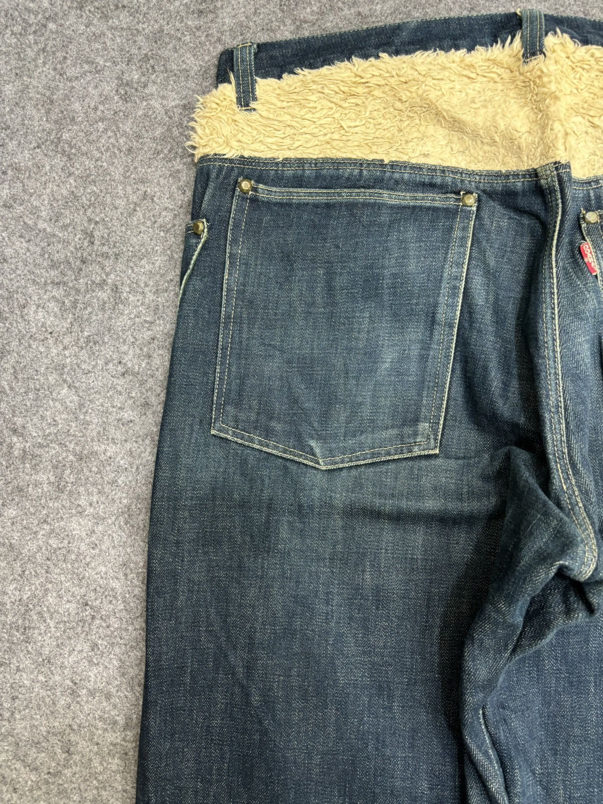 Japanese Brand 💥BAGGY💥DOARAT Japan Two Tones BAGGY Denim F556 Size US 32 / EU 48 - 13 Thumbnail