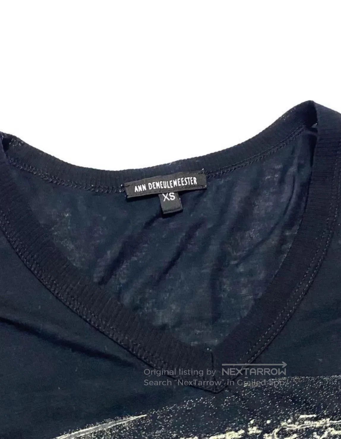Ann Demeulemeester New Ann Demeulemeester Tee. Size XS / US 0-2 / IT 36-38 - 4 Thumbnail