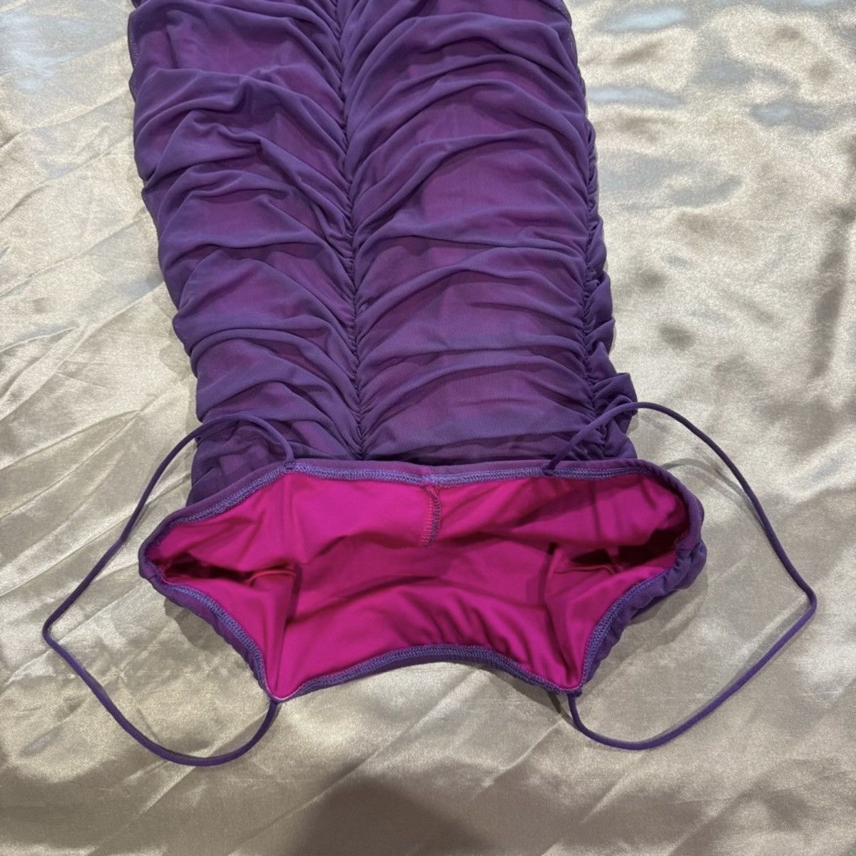 Shein Purple Pink Mini Dress Size S / US 4 / IT 40 - 7 Thumbnail