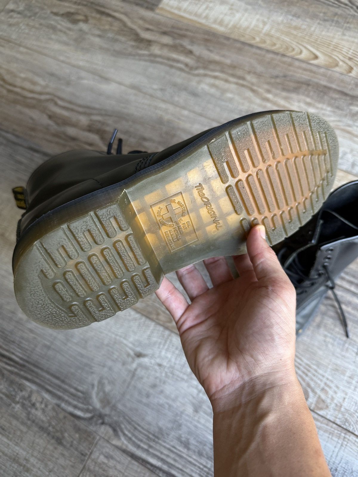 Dr. Martens Dr Martens Black Boot Size US 9 / EU 42 - 4 Thumbnail