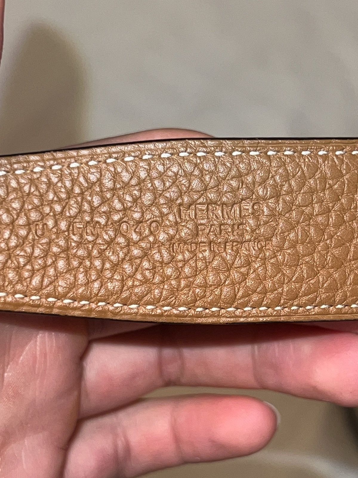 Hermes Hermes reversible belt Size 32 - 10 Thumbnail