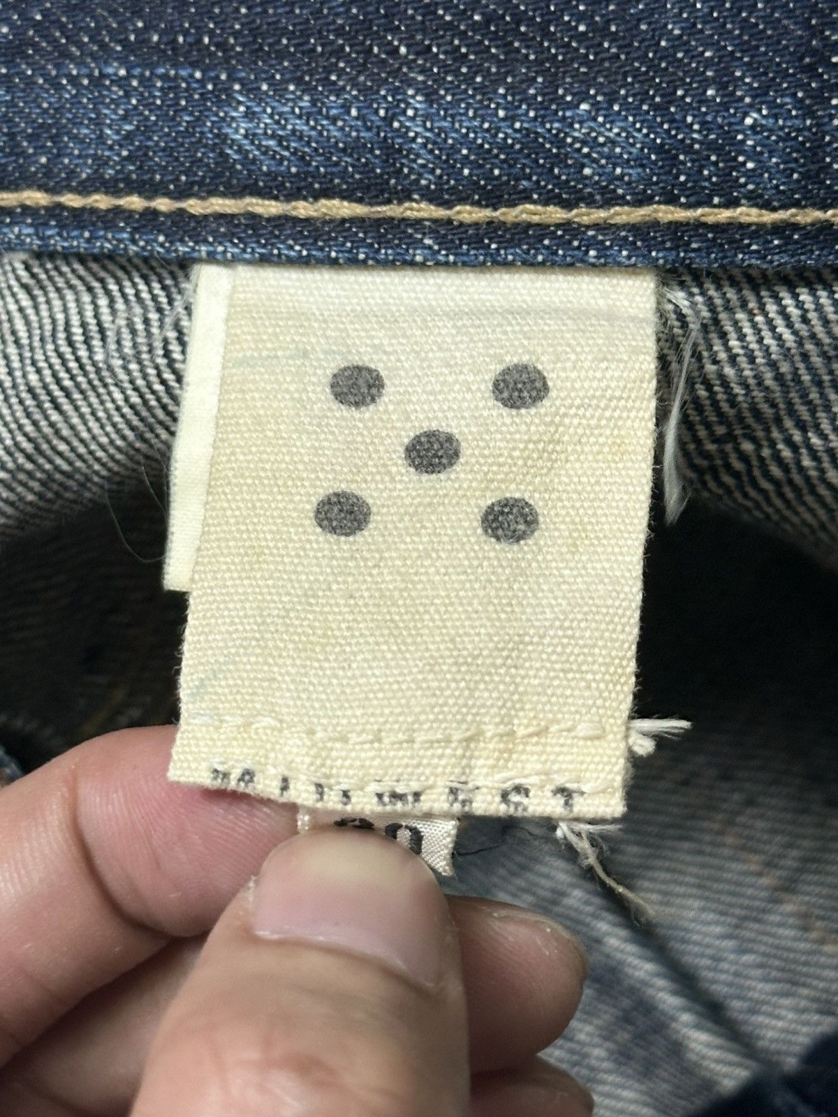 Japanese Brand Nagamine Studio x MIDWEST Japanese Selvedge Striked & Faded Size US 31 - 9 Thumbnail