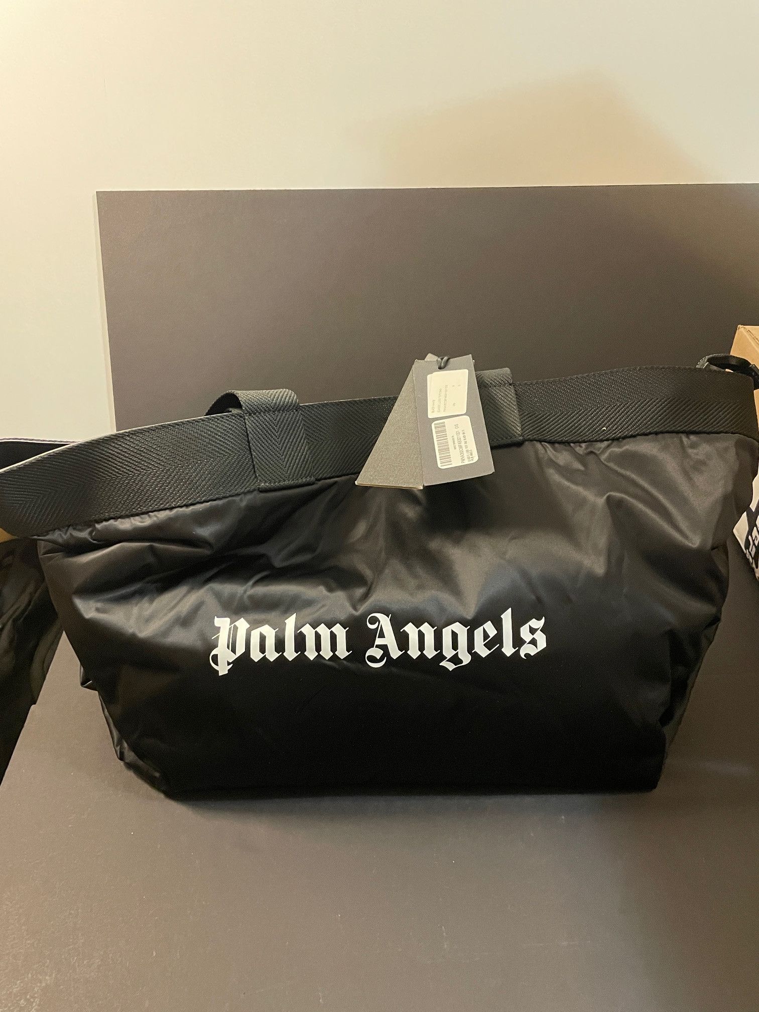 Palm Angels Classic Logo Tote Bag Size ONE SIZE - 1 Thumbnail