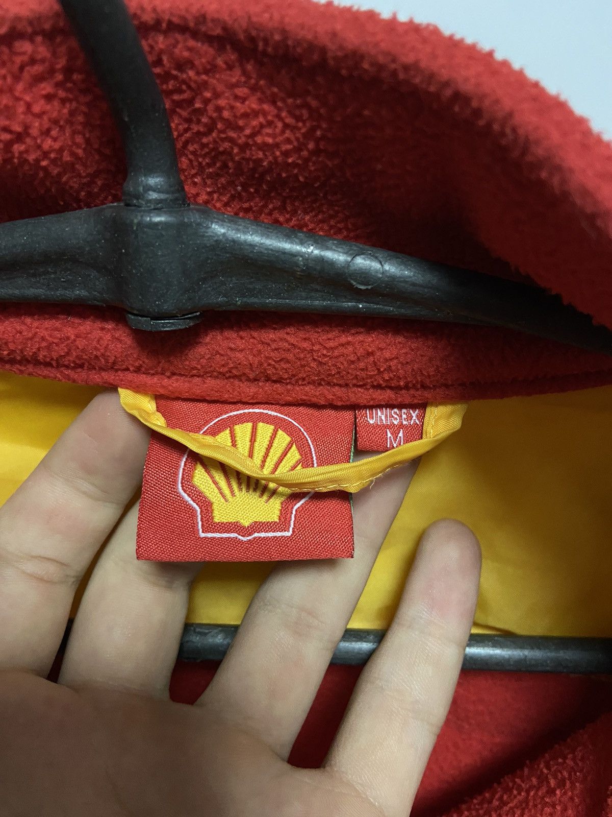 Ferrari × Vintage Ferrari reflective stripe Racing Fleece Jacket Big Logo Size US M / EU 48-50 / 2 - 7 Thumbnail