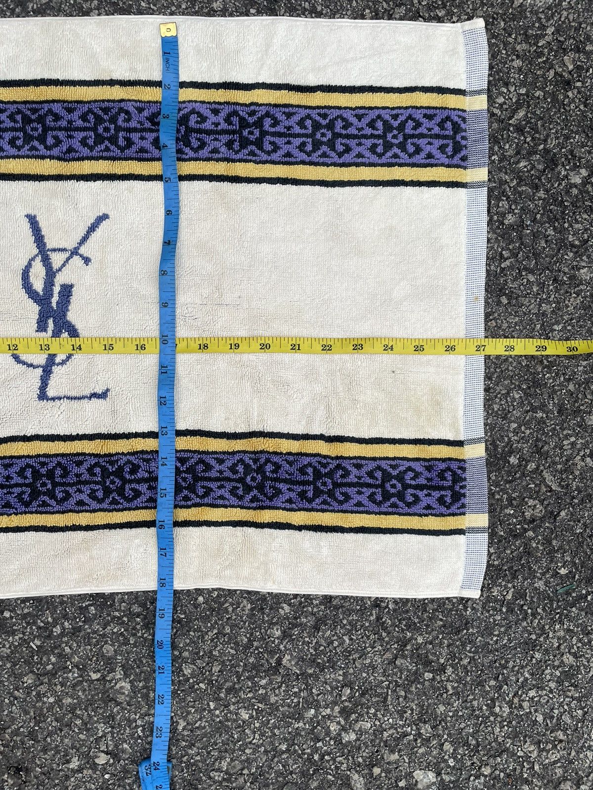 Yves Saint Laurent Bath Door Mat/Foot Towel Size ONE SIZE - 7 Thumbnail
