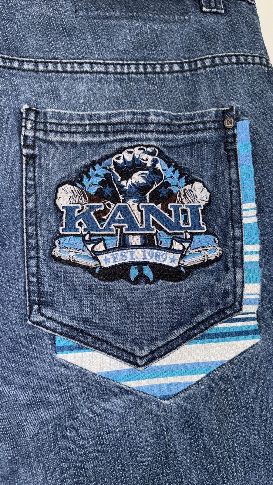 Karl Kani × Vintage Karl Kani Vintage Baggy Shorts Size US 40 / EU 56 - 6 Thumbnail